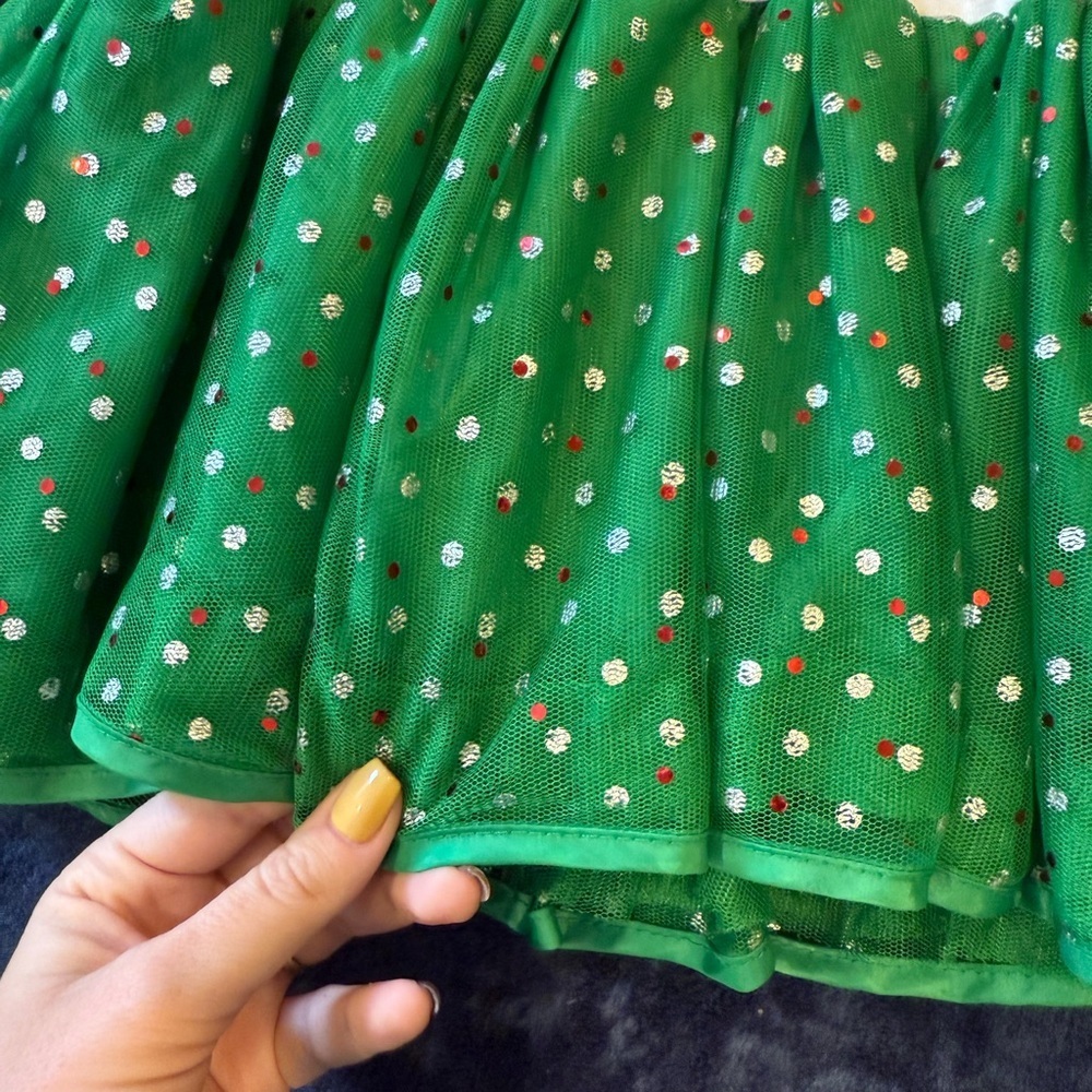 Holiday Editions Festive Cream Top - Picture 4 of 7